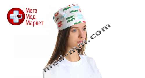 Купить Медицинская шапочка принт №12 цена, характеристики, отзывы